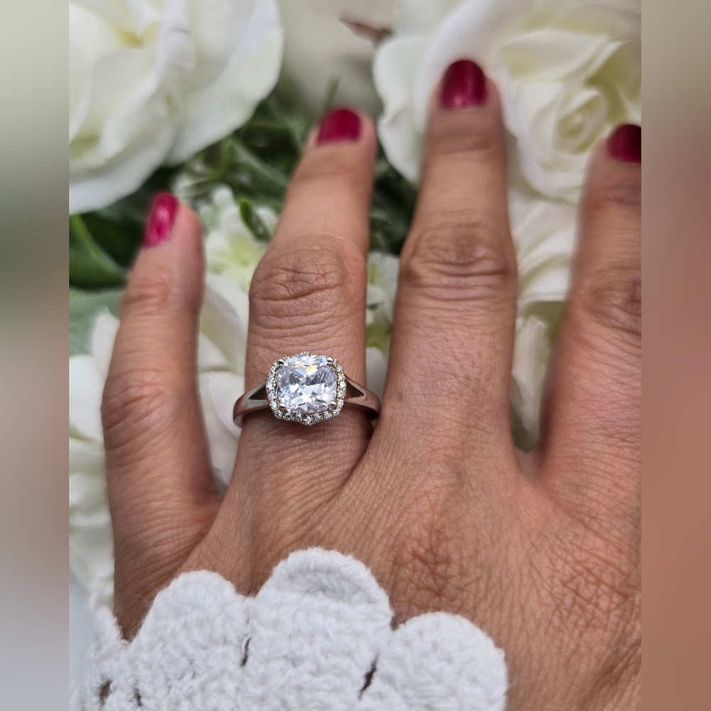 🥰 ZINNIA ENG. RING - Picture 4 of 7